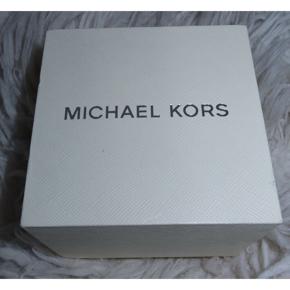 Michael Kors MK4344 Gold Tone Crystal Pave Watch Women’s Stainless Steel w/ Box - Picture 6 of 7
